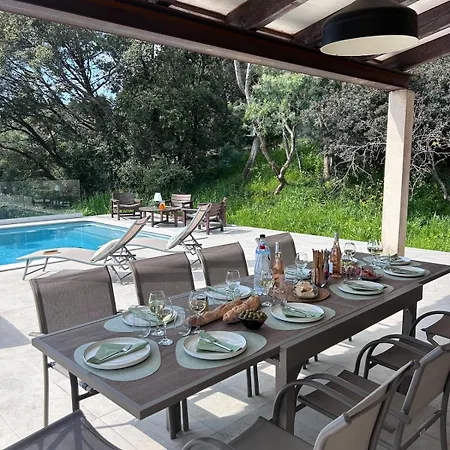 Villa Maison - Piscine Eccica-Suarella (Corsica)